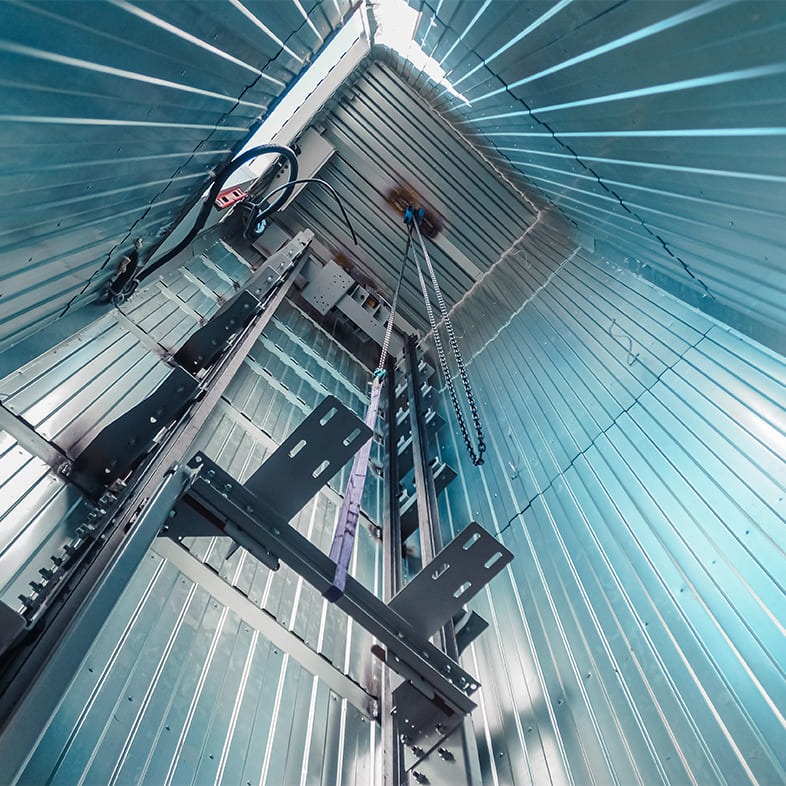 Монтаж лифтовых шахт