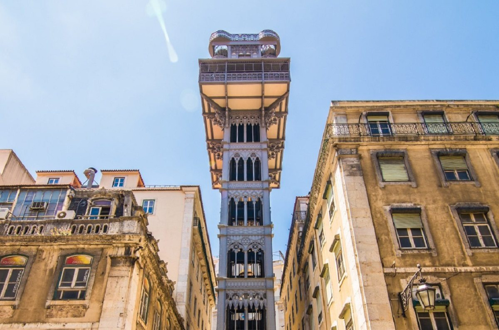 Элевадор-ди-Санта-Жуста. Португалия